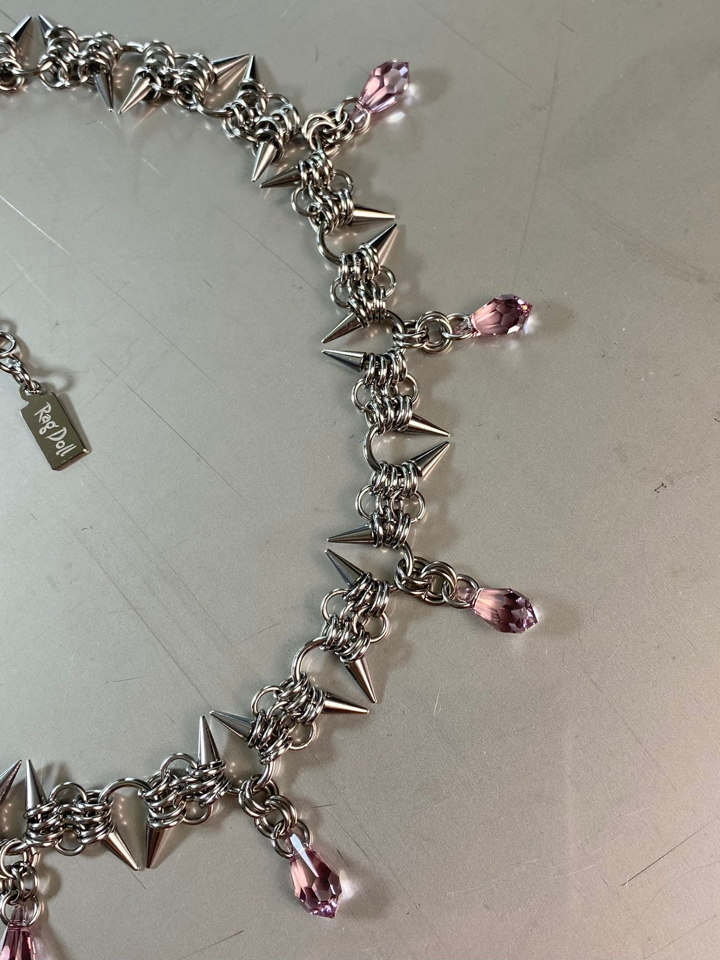 Blinged Wire Trap Choker