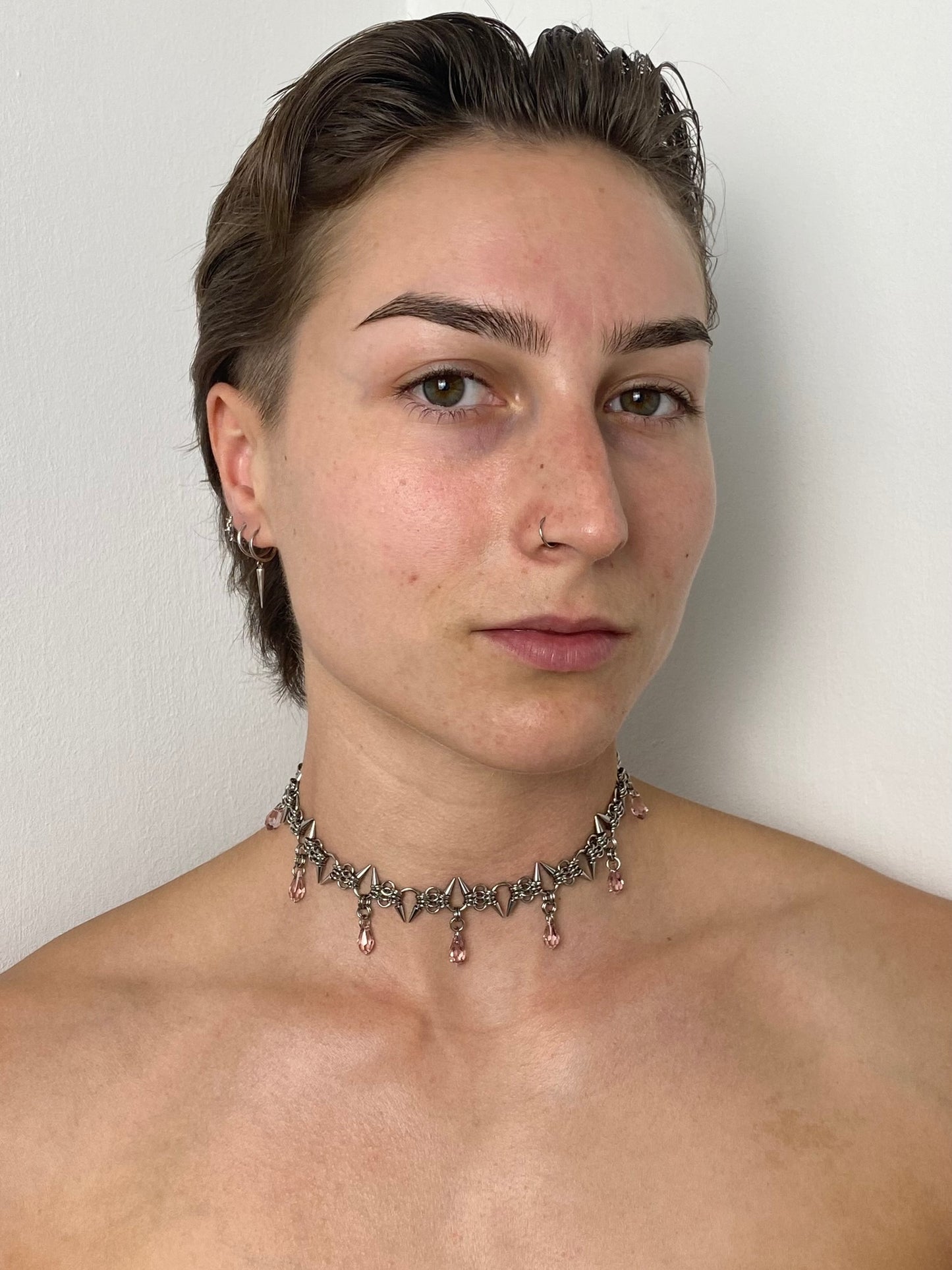 Blinged Wire Trap Choker